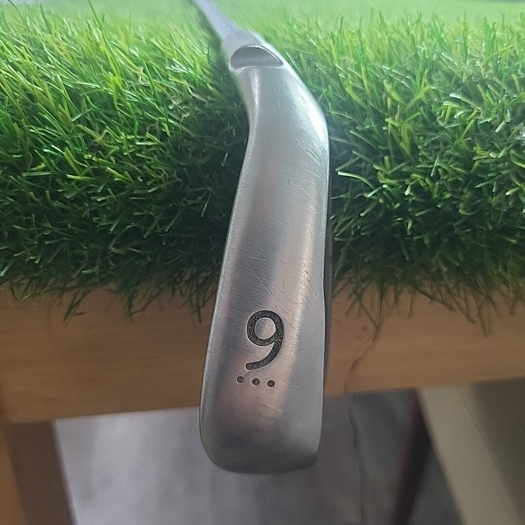 Ping G30 9 Iron Black Dot AWT Stiff Flex Shaft Retro Spec