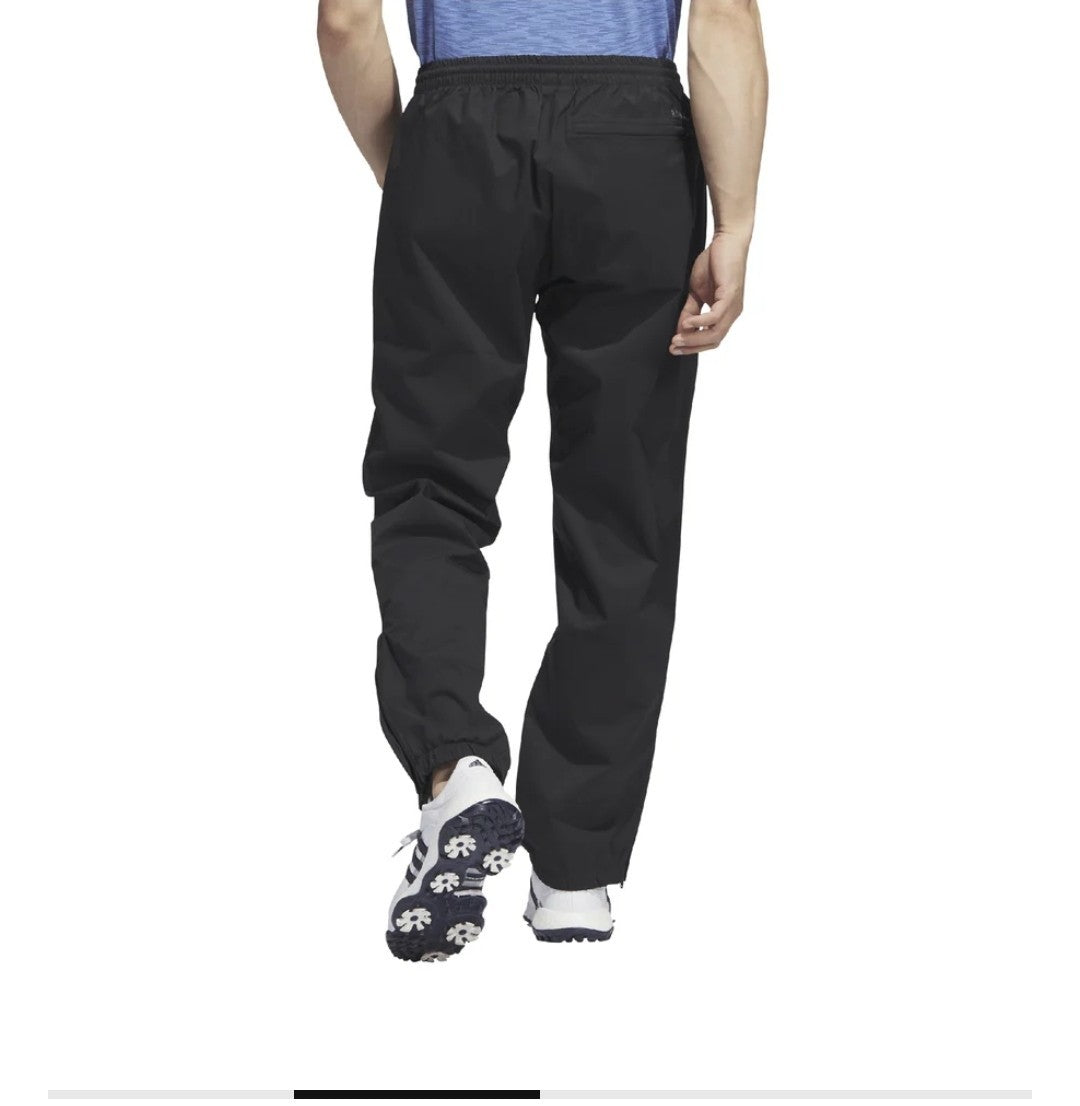 adidas Black RAIN.RDY Golf Tracksuit Bottoms HZ5941 Size M *BRAND NEW*