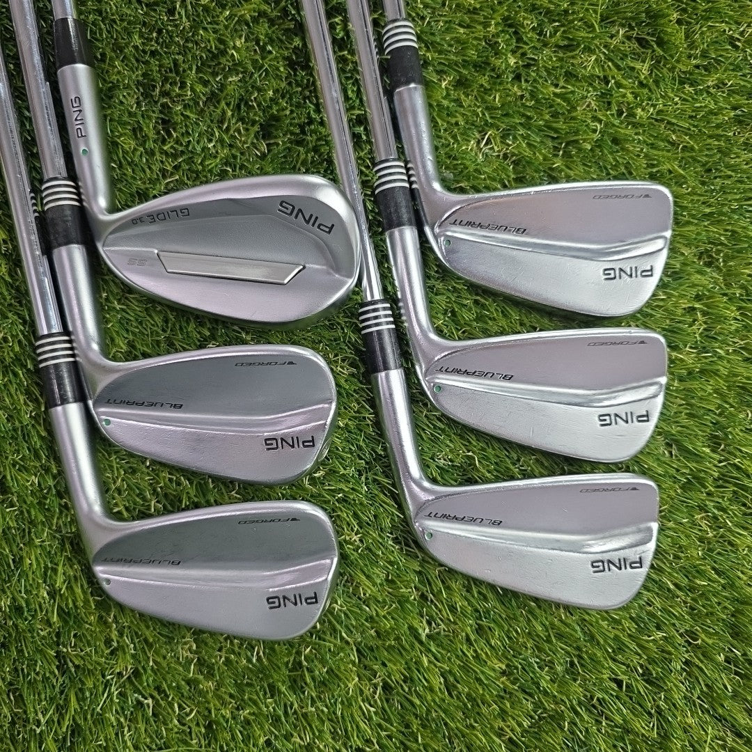 Ping Blueprint Iron Set 5-PW Green Dot Dynamic Gold 120 Stiff Flex Shafts