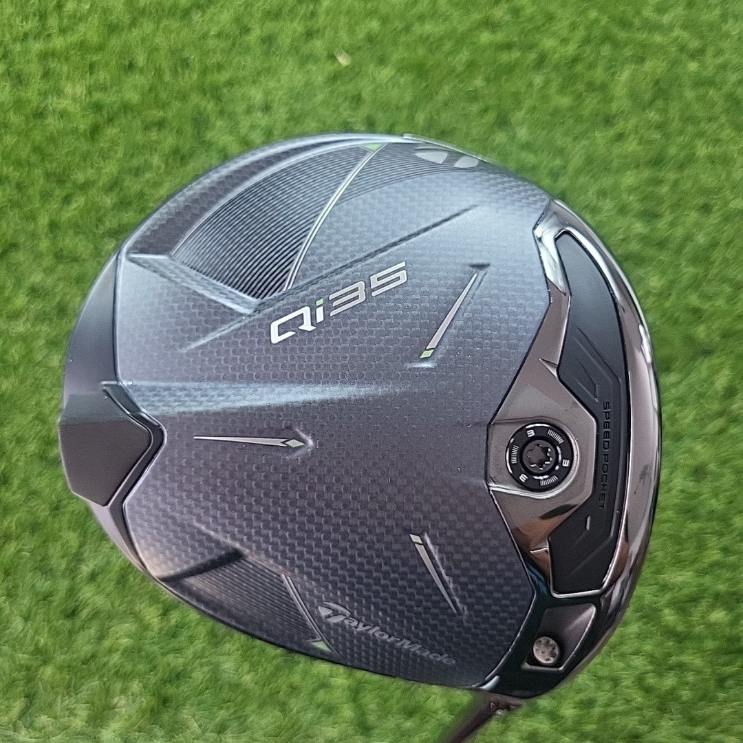 Taylormade Qi35 Driver 9 Degree Upgraded Accra Proto 75 M4 Stiff Shaft *MINT*