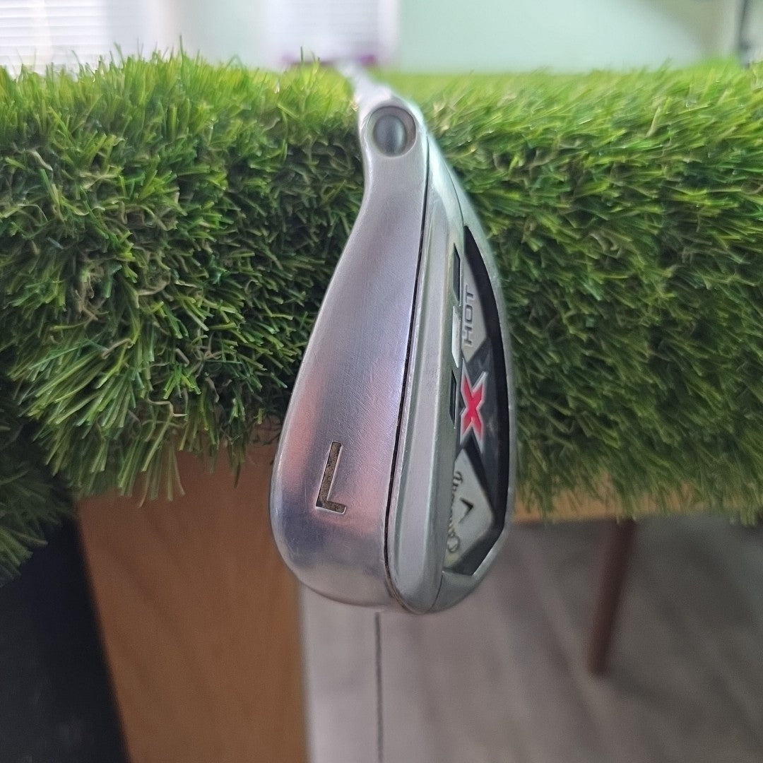 Callaway X Hot Lob Wedge Senior Flex Shaft 2 Inch Shorter