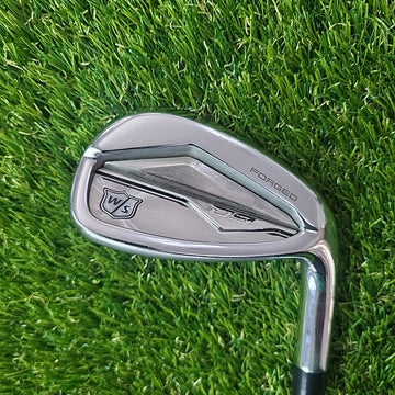 Wilson D9 Forged Pitching Wedge KBS $-Taper Lite Stiff Flex Black Shaft Midsize