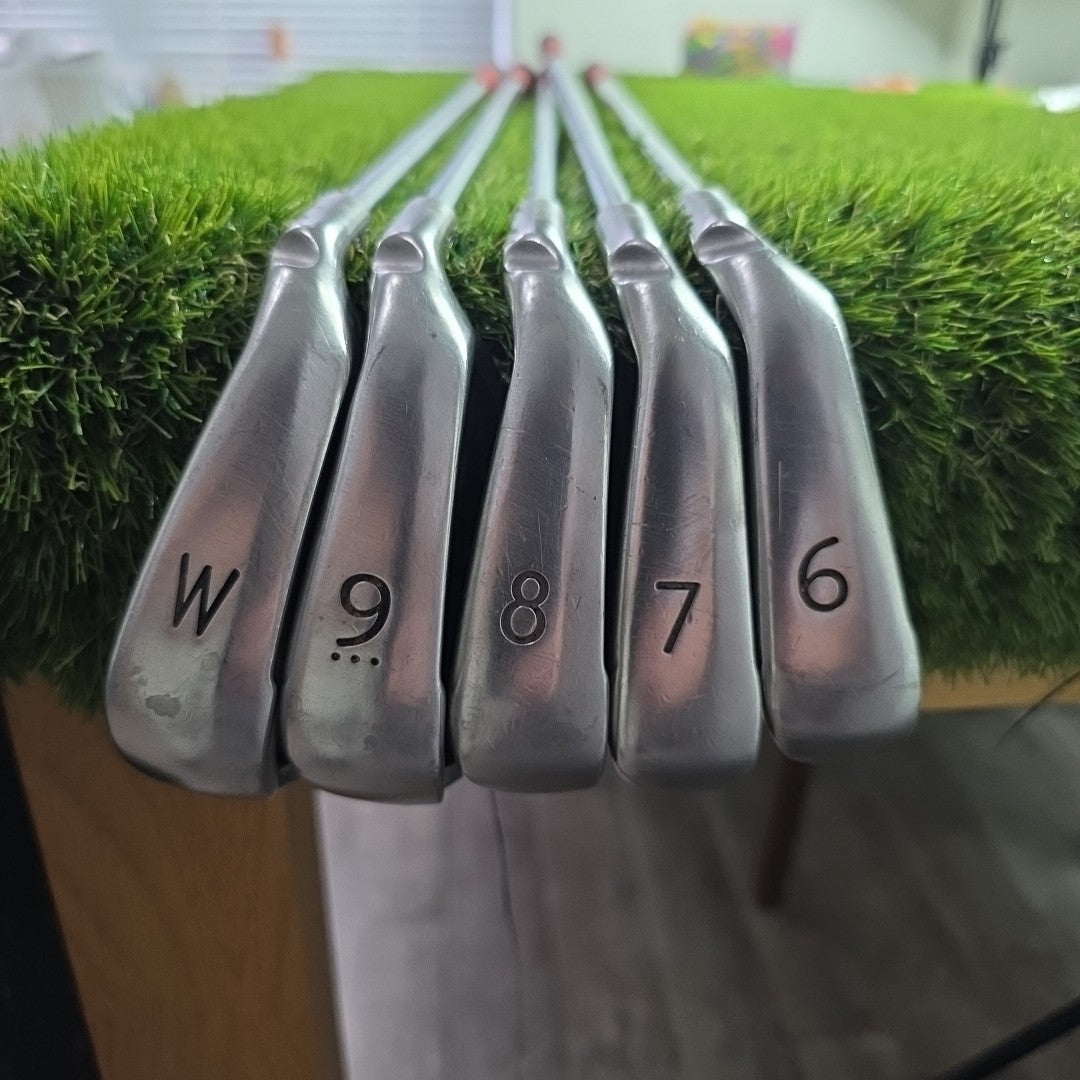 Ping G25 Iron Set 6-PW Yellow Dot CFS Stiff Flex Shafts 1/2 Inch Shorter 