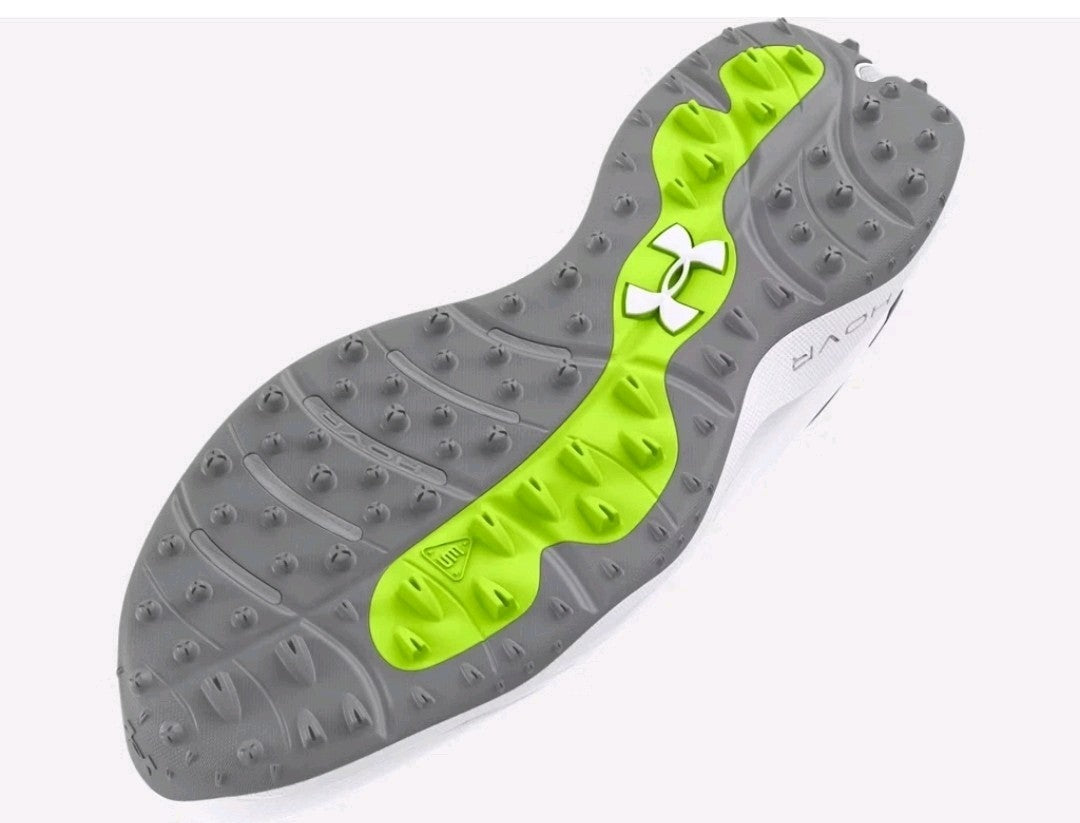 Under Armour Drive Pro SL Wide Golf Shoes White/White UK 9.5 *BRAND NEW*