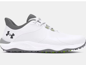 Under Armour Drive Pro SL Wide Golf Shoes White/White UK 10 *BRAND NEW*