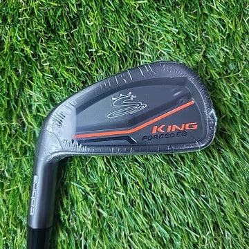 Cobra King Forged CB Black 5 Iron KBS Tour V 110 Stiff Left Handed *NEW*
