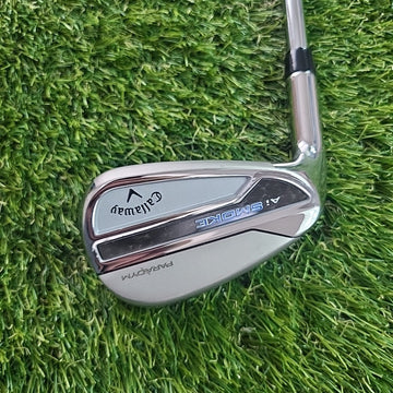 Callaway Paradym Ai Smoke Approach Wedge 46 Deg Elevate 85 Stiff *LEFT HANDED*