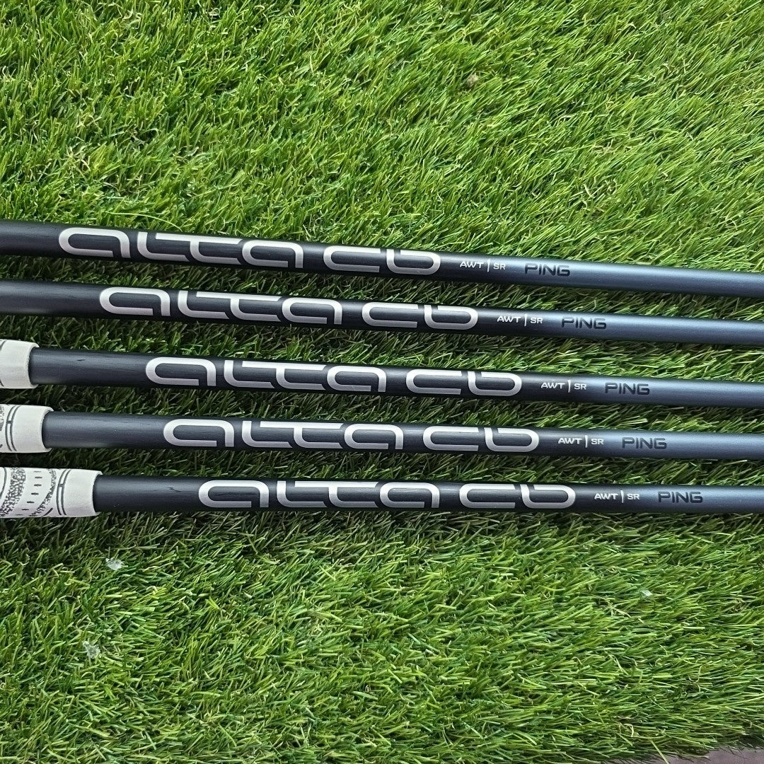 Ping i525 Iron Set 5-PW Orange Dot  -1/2 Inch Alta CB Soft Regular Graphite 