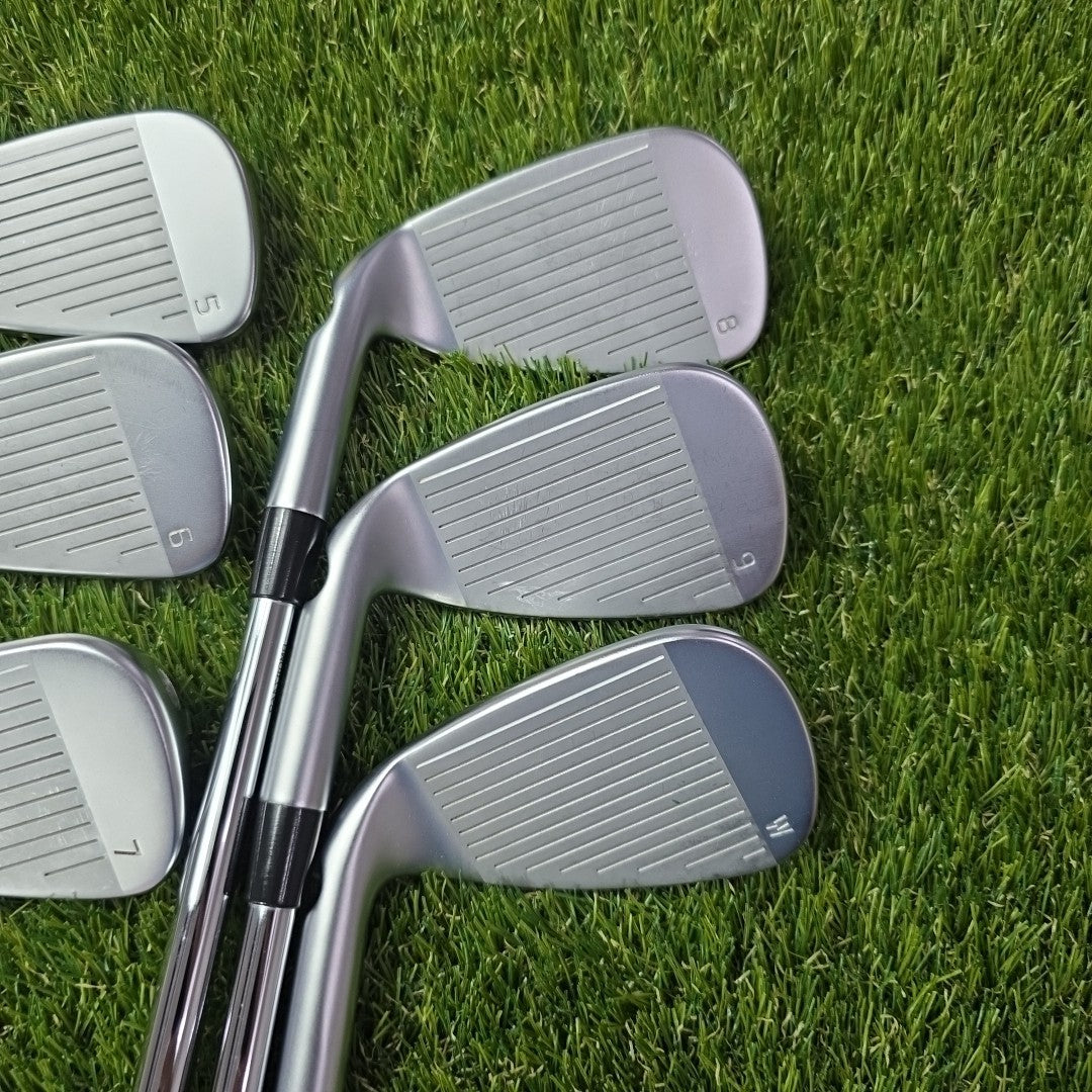 Ping G440 Iron Set 5-PW Orange Dot Dynamic Gold 120 Stiff Flex Shafts *VGC*