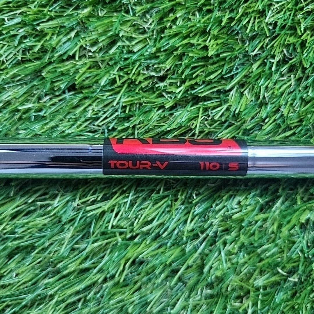 Cobra King Forged CB Black 6 Iron KBS Tour V 110 Stiff Left Handed *NEW*