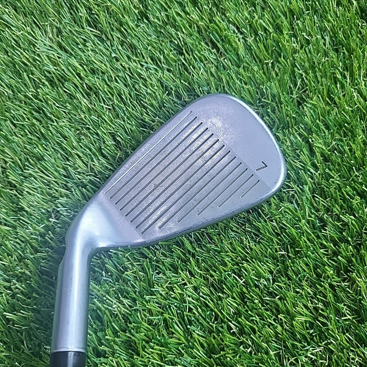 Ping G400 7 Iron Orange Dot 1/4 Inch Longer Modus 105 Regular Flex Midsize Grip