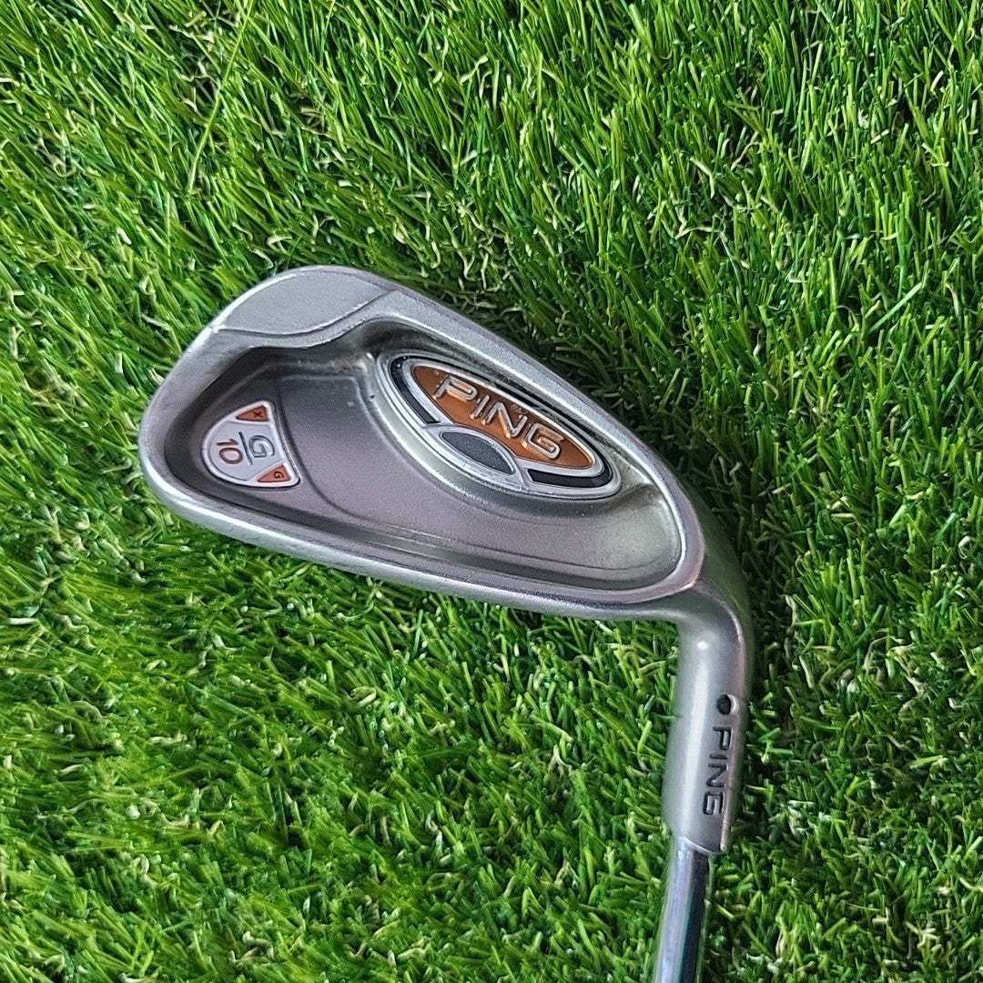 Ping G10 9 Iron Black Dot Stiff Flex Shaft