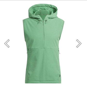 adidas Green Ultimate365 Tour WIND.RDY Half-Zip Vest IW2816 Size XL *BRAND NEW*