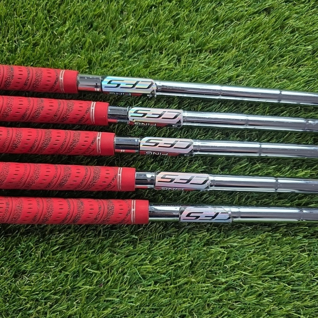 Ping G25 Iron Set 6-PW Yellow Dot CFS Stiff Flex Shafts 1/2 Inch Shorter 