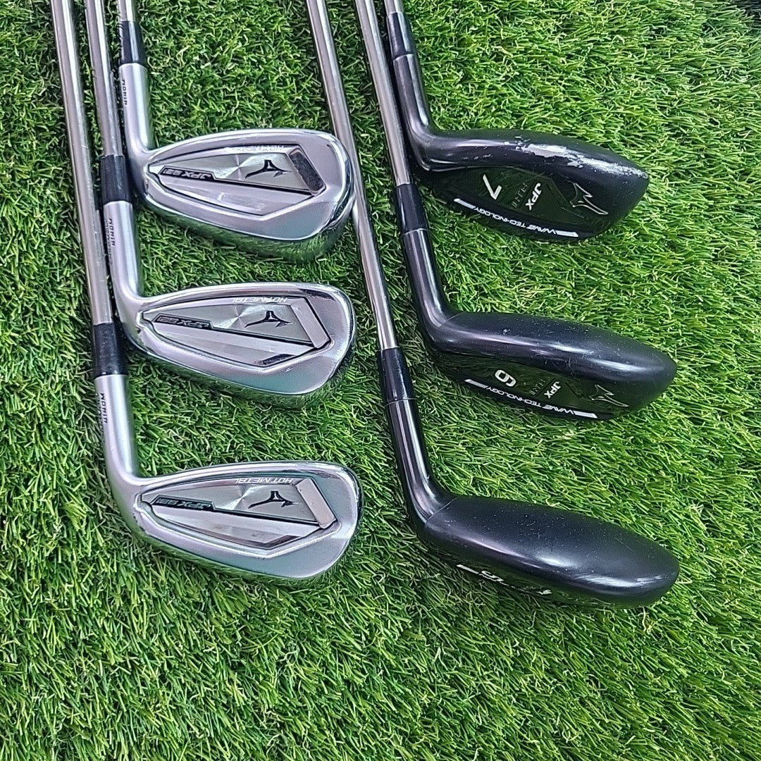 Mizuno JPX 921 Hot Metal Iron/Hybrid Set 5-PW Recoil F2 Senior Shafts