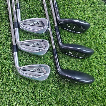 Mizuno JPX 921 Hot Metal Iron/Hybrid Set 5-PW Recoil F2 Senior Shafts
