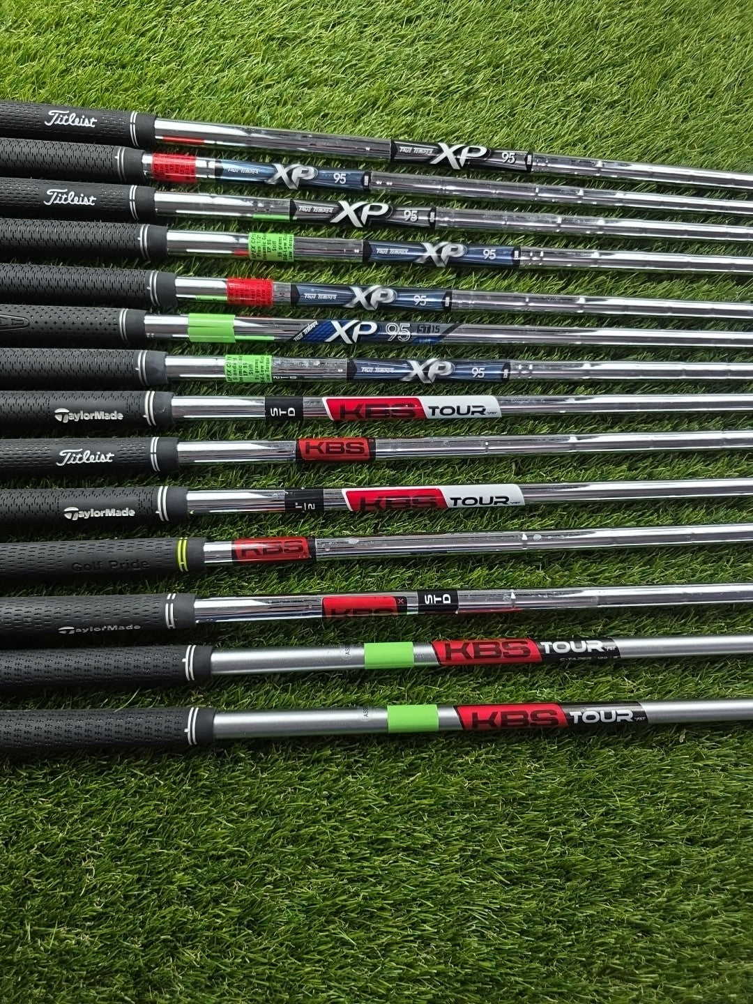 Job Lot XP95 & KBS Tour Iron Fitting Shafts X14 Various Flex