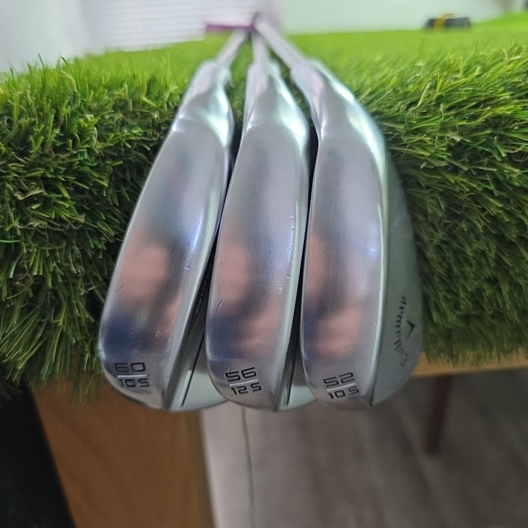 Callaway Opus Wedge Set 52/56/60 Recoil Dart 50 Wedge Shafts Undersize Grips