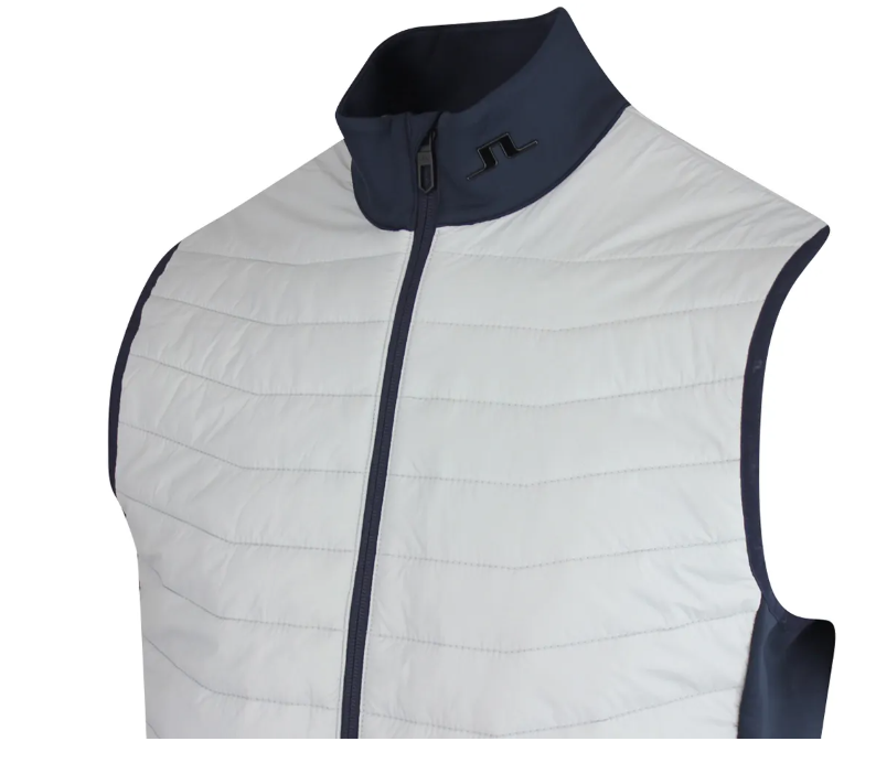 J.Lindeberg Golf Gilet Holden Quilt Hybrid Vest High Rise SS25