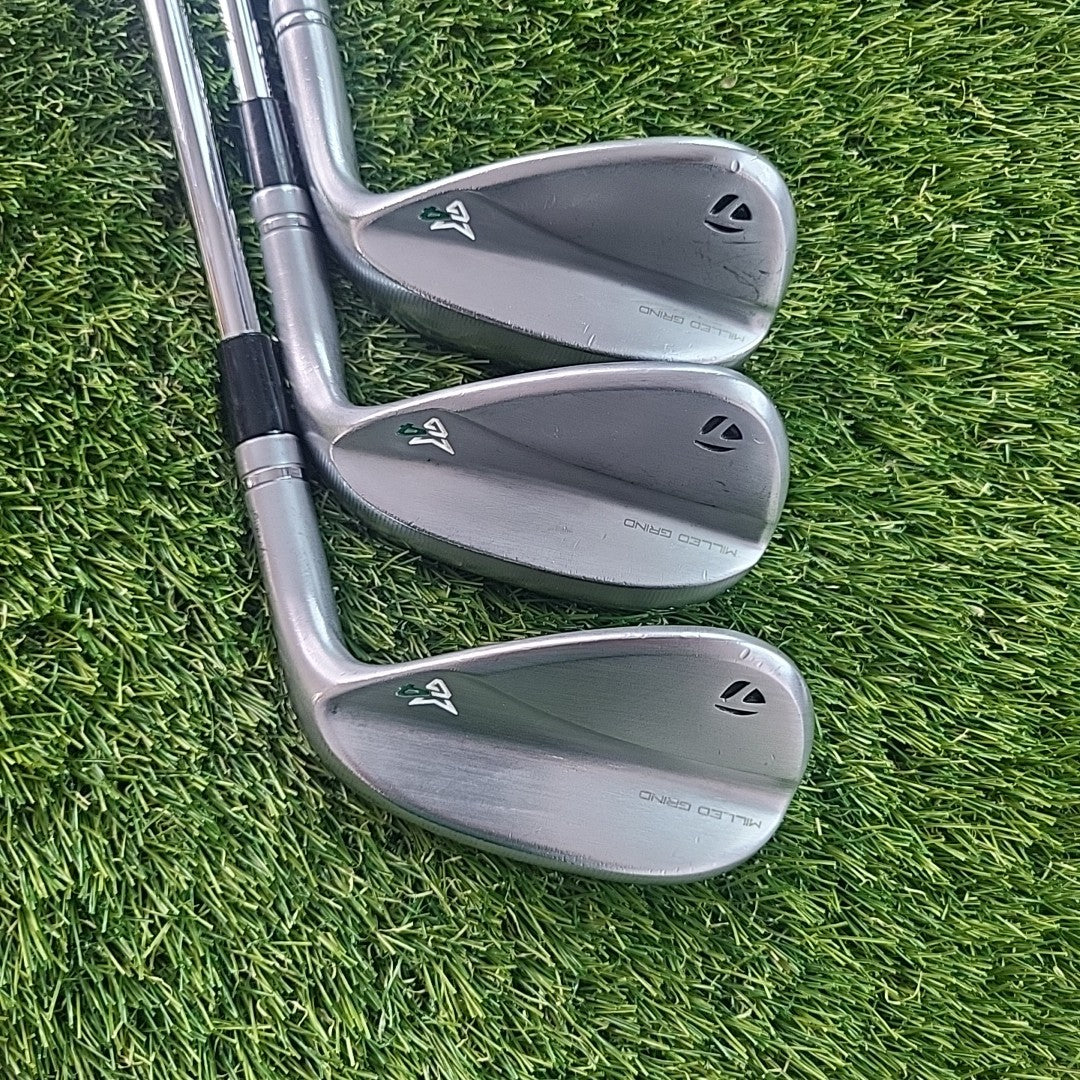 Taylormade MG4 Wedge Set 50/56/60 Degree Dynamic Gold Wedge Flex Midsize Grips