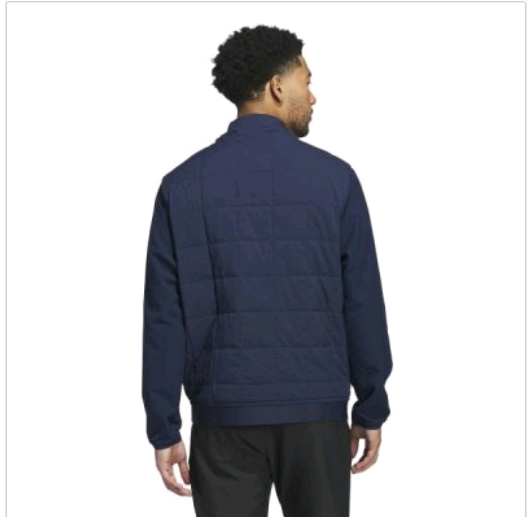 Adidas Ultimate365 Quilted 1/2 Zip Golf Wind Top 2024 IW1391 Navy Size S *NEW*