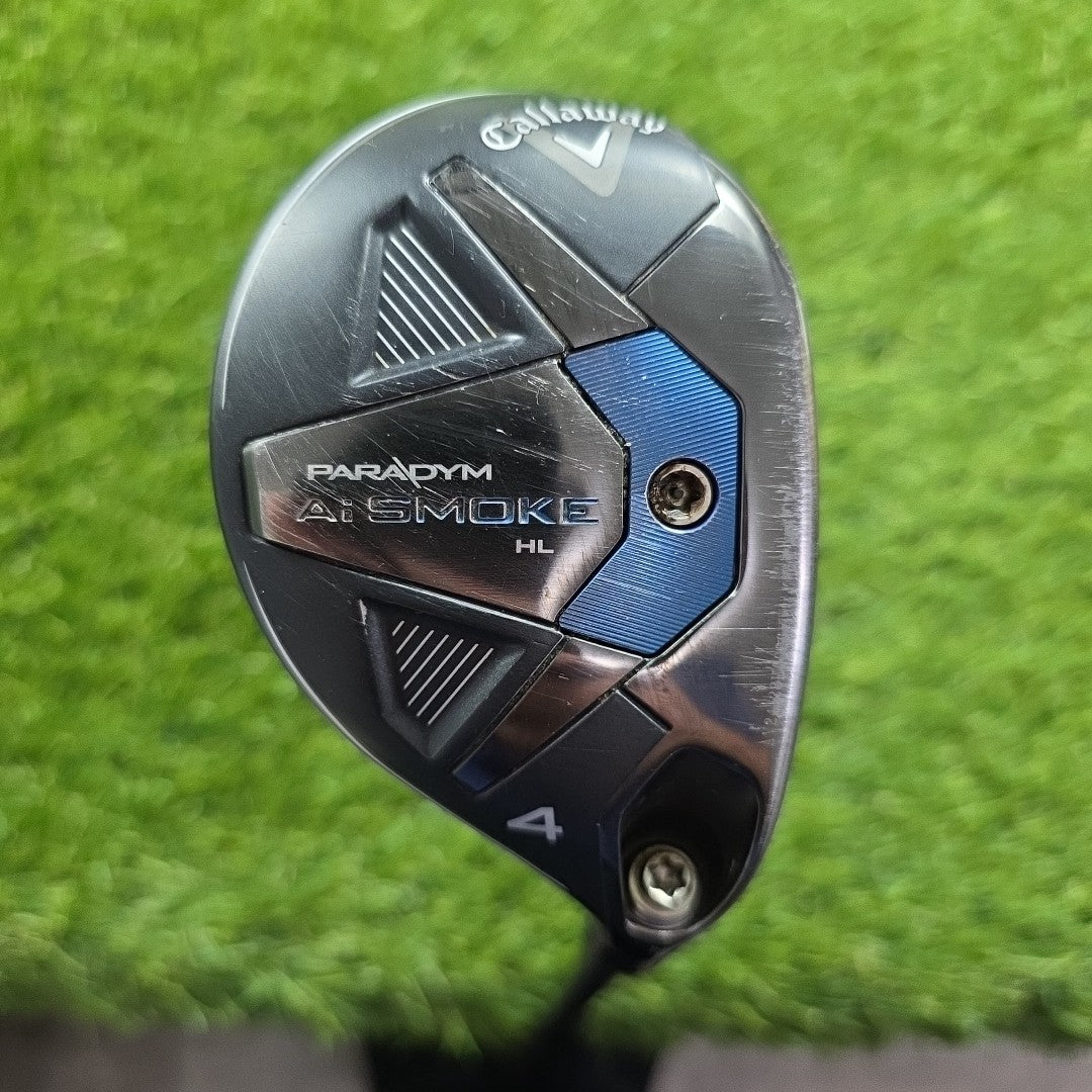 Callaway Paradym Ai Smoke HL 4 Hybrid 21 Degree Cypher Seventy 6.0 Stiff Flex