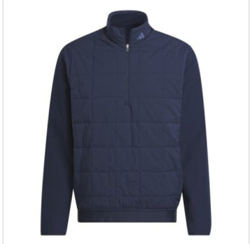 Adidas Ultimate365 Quilted 1/2 Zip Golf Wind Top 2024 IW1391 Navy Size XL *NEW*