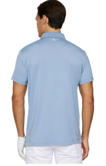 J.Lindeberg Golf Klas Polo Shirt SS25 Rain Washed