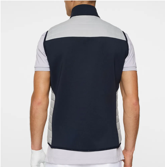 J.Lindeberg Golf Gilet Holden Quilt Hybrid Vest High Rise SS25