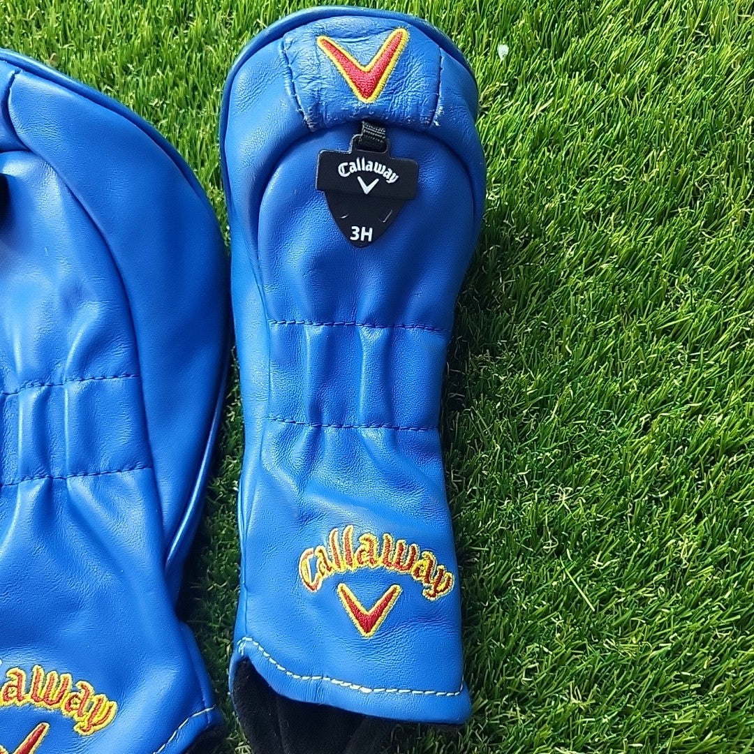 Callaway Ltd Edition PGA Championship 2022 Headcover Set Driver Fairway Hybrid