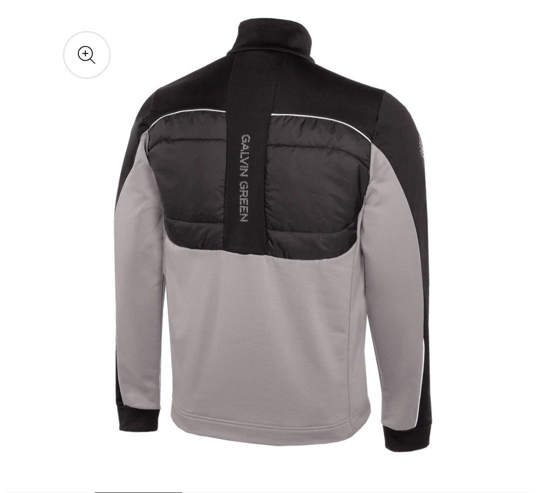 Galvin Green Douglas Insulating Golf Mid Layer Sharkskin/Black Mens SIZE M *NEW*