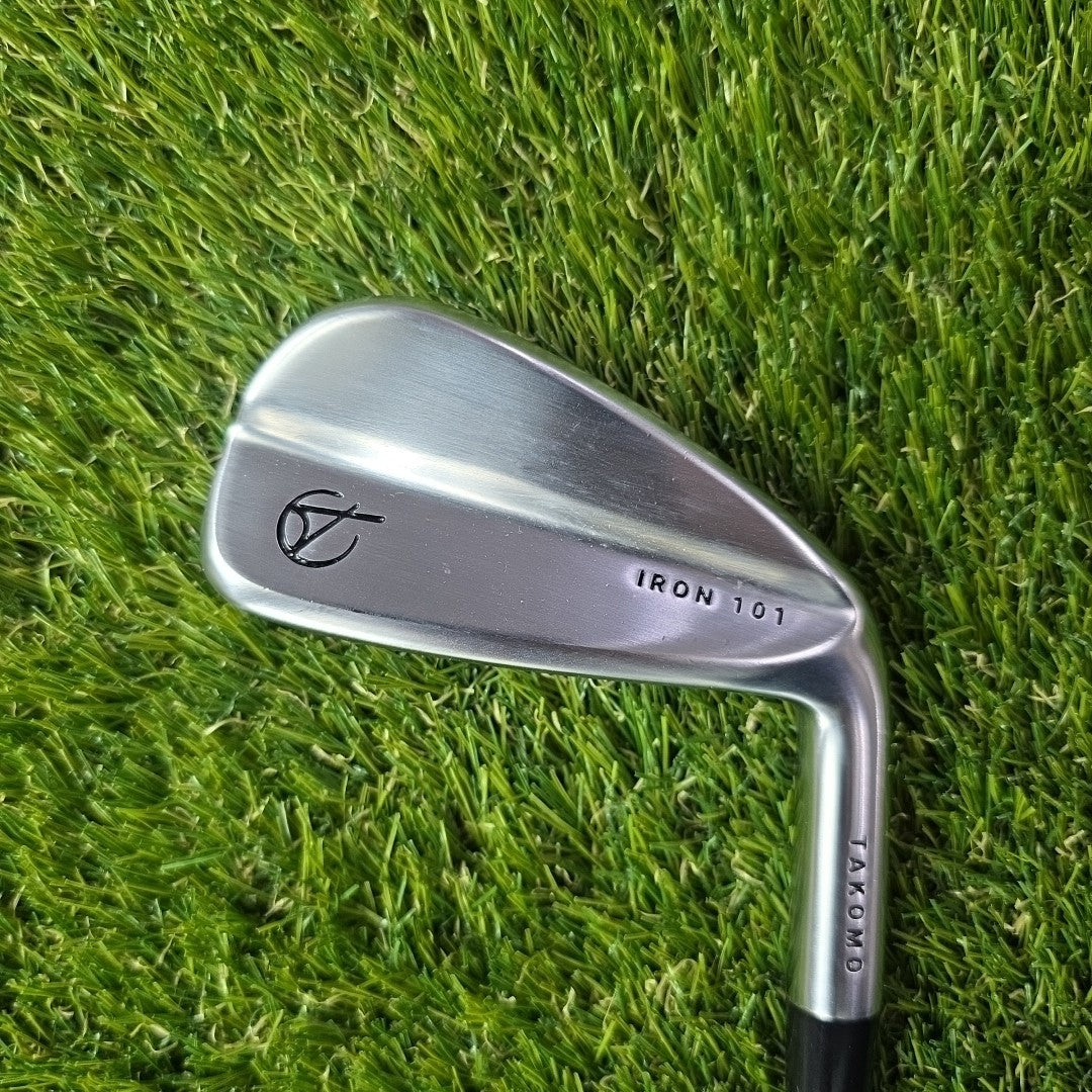 Takomo 101 4 Iron Obsidian 75 Senior Flex Graphite Shaft Midsize Grip *VGC*