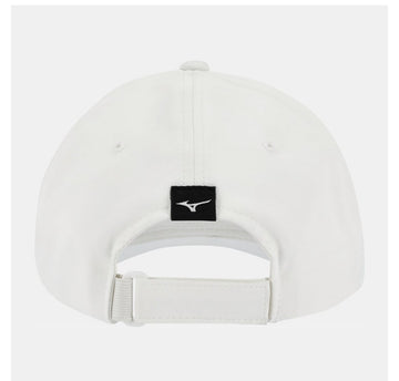 Mizuno Fresh Marble Adjustable Golf Cap White/Black + FREE Mizuno Comp Glove