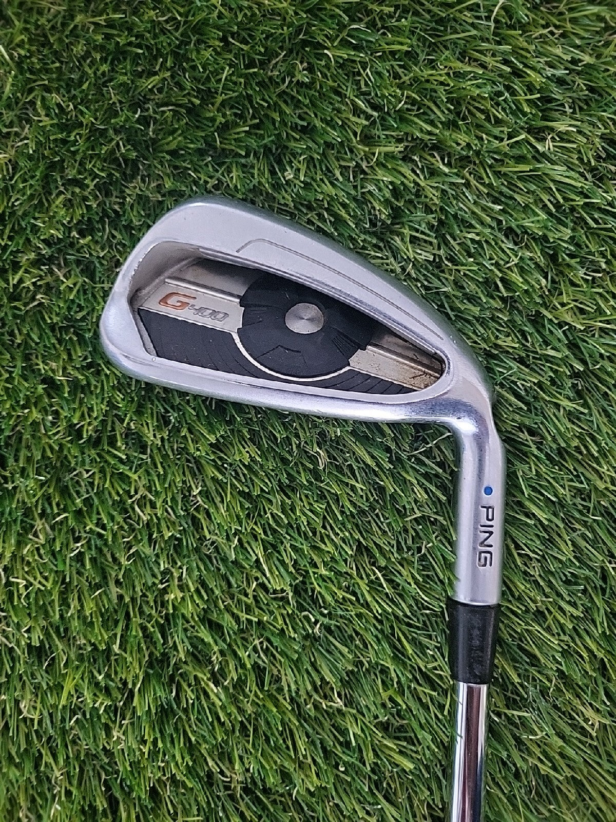 Ping G400 7 Iron Blue Dot 1/4 Inch Longer AWT Regular Flex