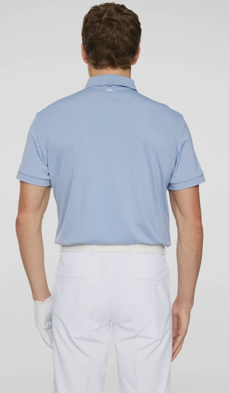 J Lindeberg Tour Tech Golf Polo Shirt Rain Washed SIZE XL