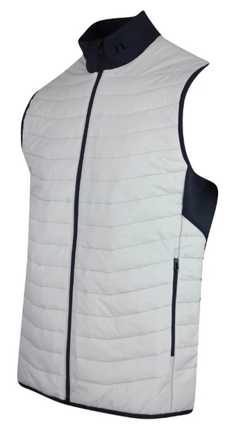 J.Lindeberg Golf Gilet Holden Quilt Hybrid Vest High Rise SS25
