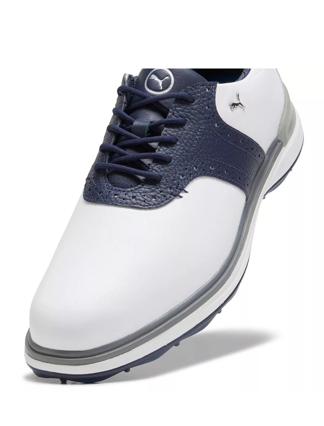 Puma Avant Spikeless Golf Shoes White/Blue UK 11 *BRAND NEW*