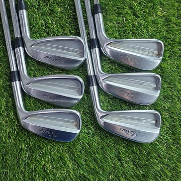 Titleist T150 Iron Set 5-PW Tour V 120 Extra Stiff PURED SHAFTS Midsize Grips 