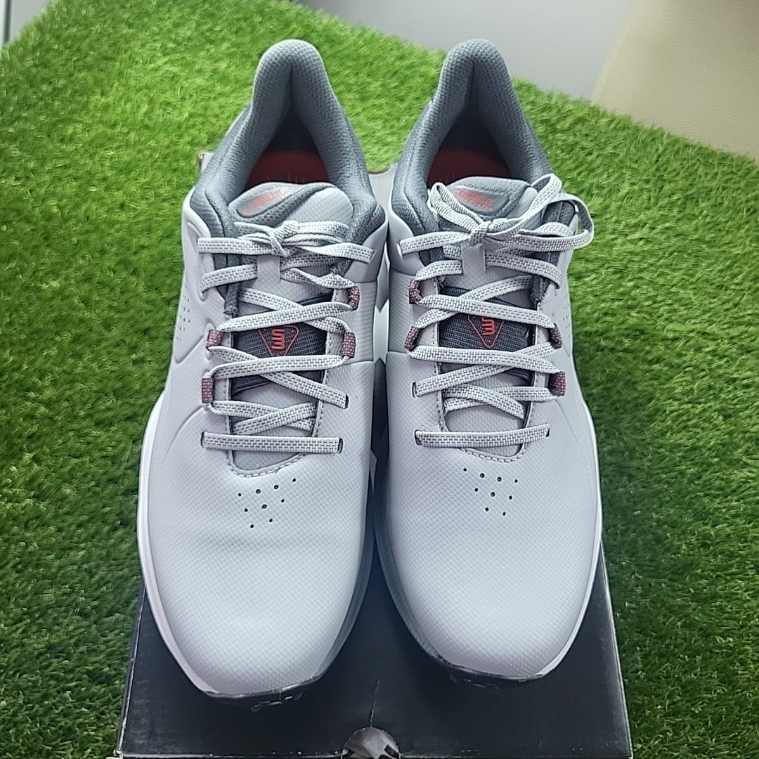 Under Armour Drive Pro Wide Golf Shoes Grey/Grey UK 8 *BRAND NEW*