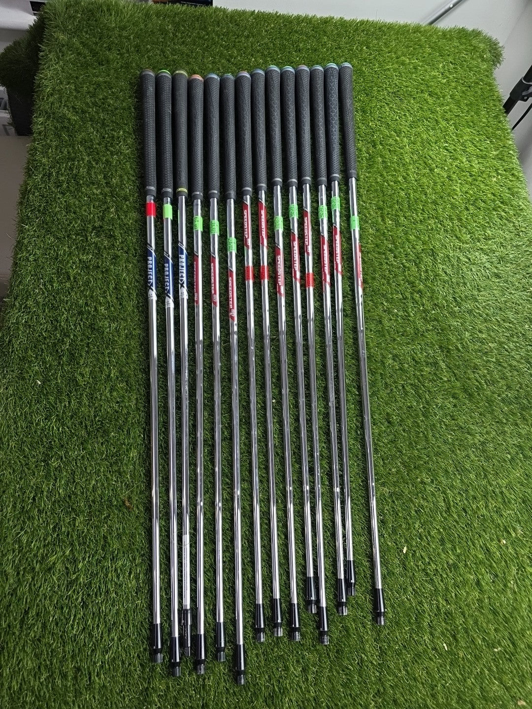 Job Lot Speedstep 80 & Project X Iron Fitting Shafts X14 Various Flex