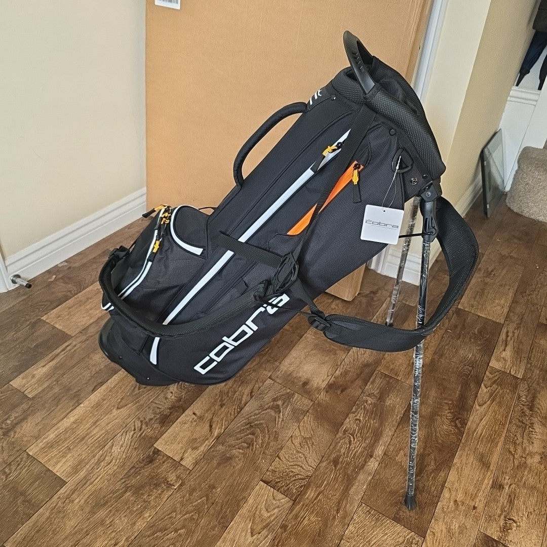 Cobra Fly XL2 Stand Bag Black/White/Orange *BRAND NEW*