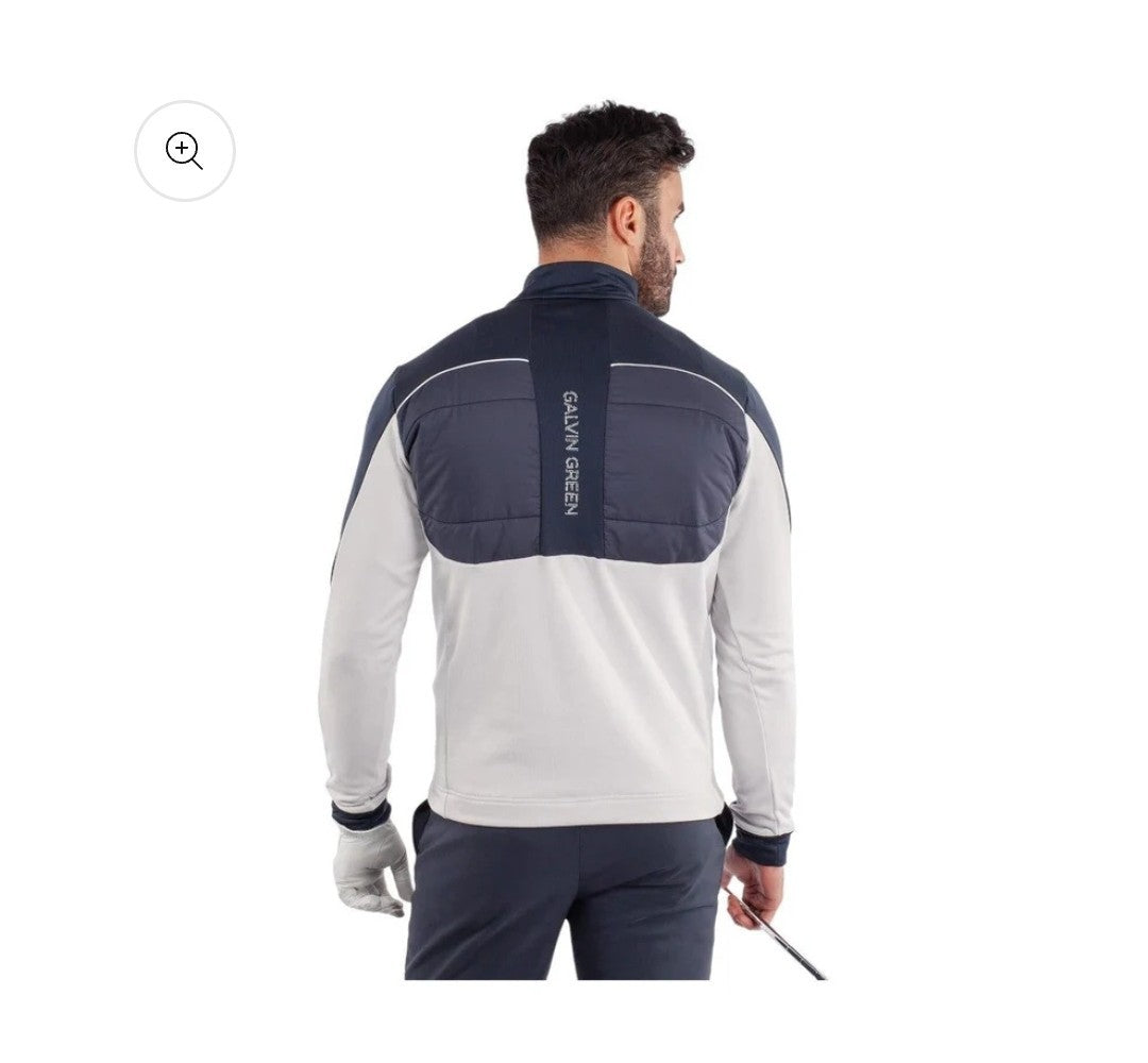 Galvin Green Douglas Insulating Golf Mid Layer Cool Grey/Navy Mens SIZE XXL NEW 