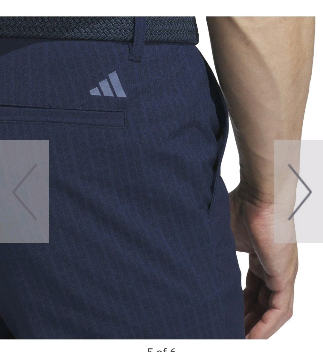 adidas Golf Ultimate365 Fall Weight Trousers Navy IW2811 Size 34/32 *BRAND NEW*