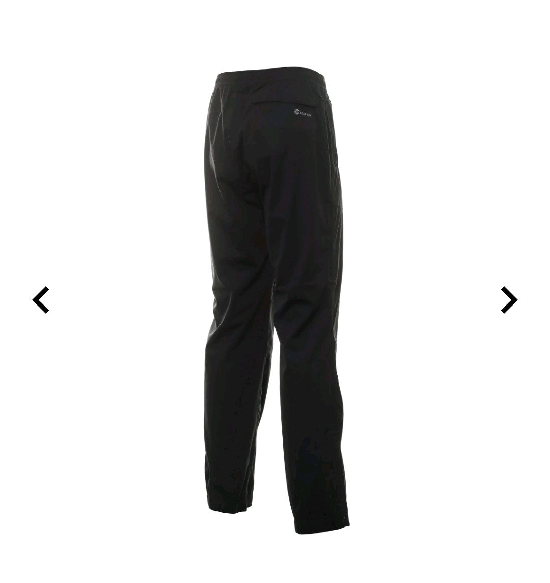 adidas Golf RAIN.RDY Waterproof Trousers Black Size XL *BRAND NEW*