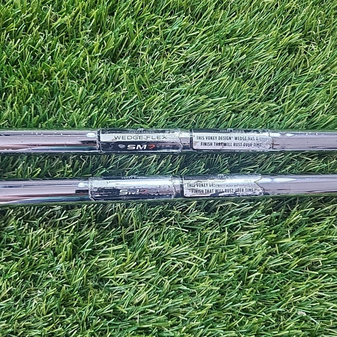 Titleist Sm7 Wedge Set 54 & 60 Degree Wedge Flex Shafts