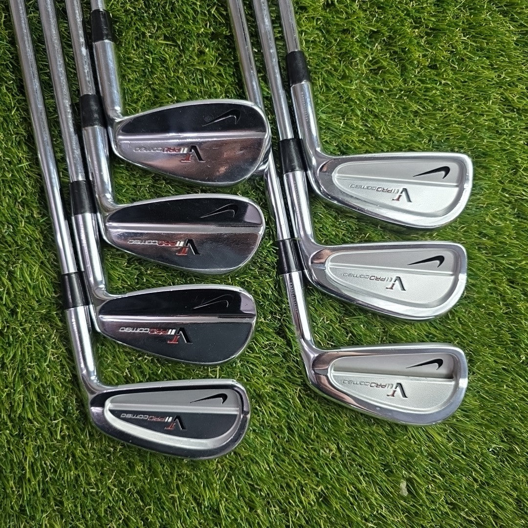 Nike VR Pro Combo Iron Set 4-PW Stiff Flex Shafts *VGC*