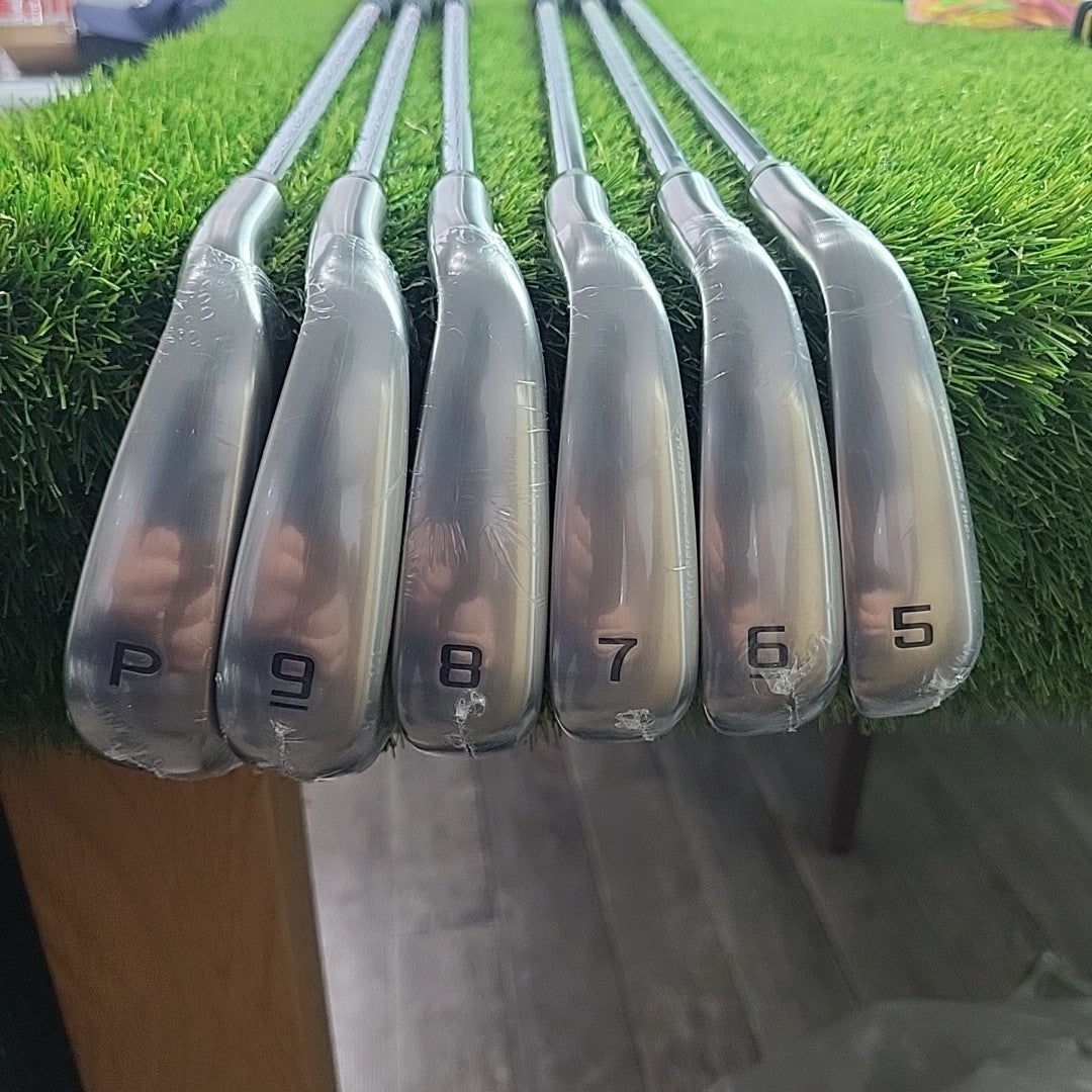 Cobra DS Adapt Iron Set 5-PW KBS $-Taper 120 Stiff Flex *BRAND NEW*