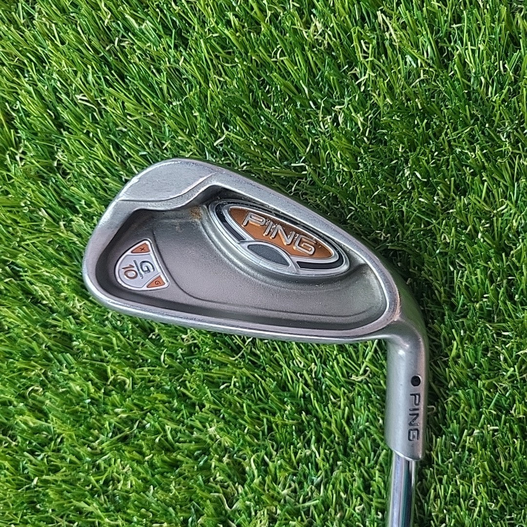 Ping G10 8 Iron Black Dot Stiff Flex Shaft