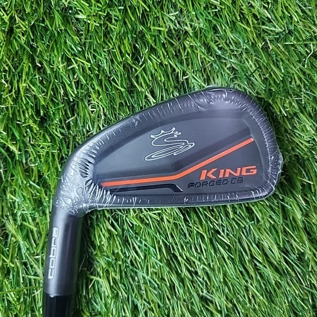 Cobra King Forged CB Black 4 Iron KBS Tour V 110 Stiff Left Handed *NEW*