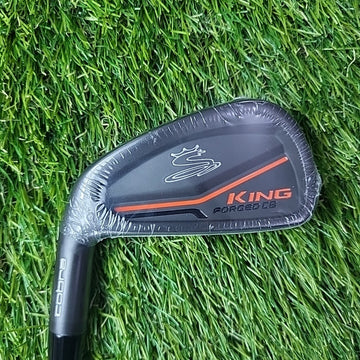 Cobra King Forged CB Black 4 Iron KBS Tour V 110 Stiff Left Handed *NEW*